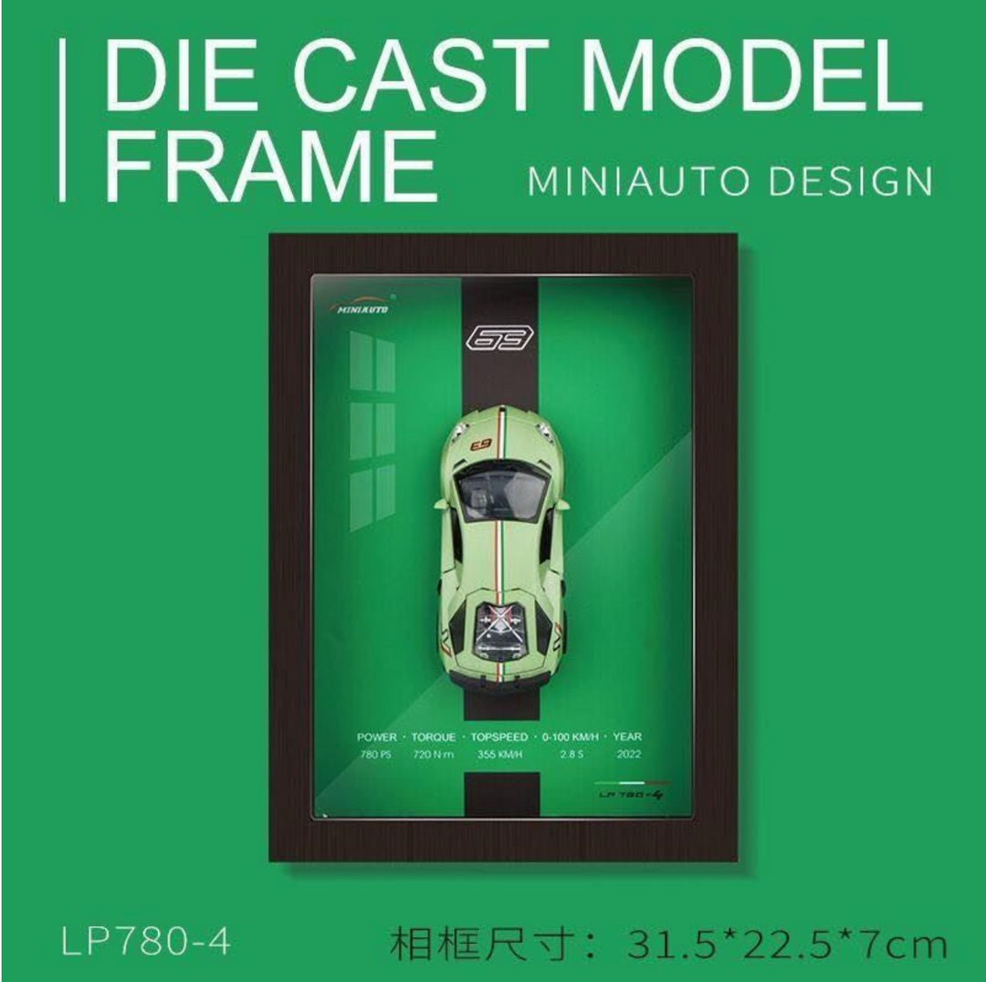 合金車模型3D立體掛畫