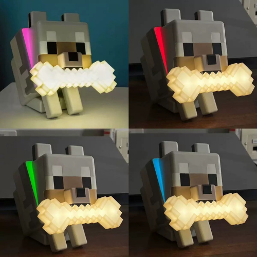 Minecraft狗狗感應夜燈