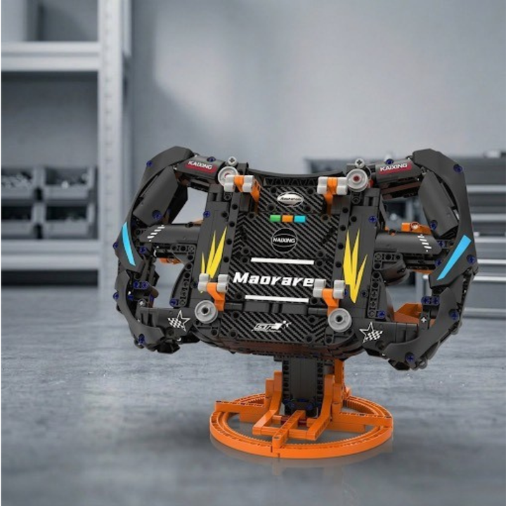F1積木方向盤